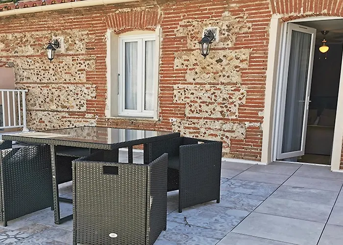 アパート Appart Hotel Spa Perpignan